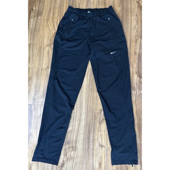 Nike‎ Therma-Fit Training Joggers Men's Size S Athletic Black Zippers - Picture 1 of 8